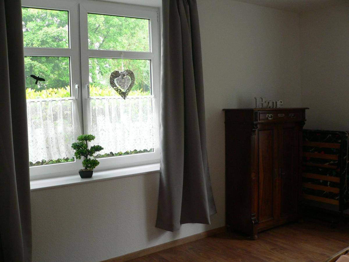 Ferienwohnung Zum grünen Holz Bohlenbergerfeld Exterior foto